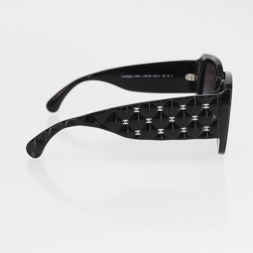 CHANEL Sunglasses plastic Black CC Auth yk20142V - Picture 5 of 13